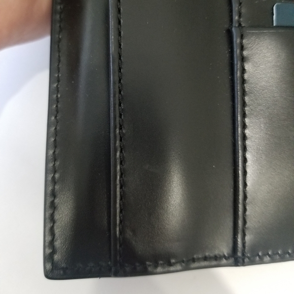 Cole Haan Vestry Black Leather Clutch - Picture 7 of 12